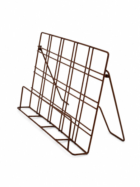 SOPORTE PARA LIBRO DE COCINA DORADO