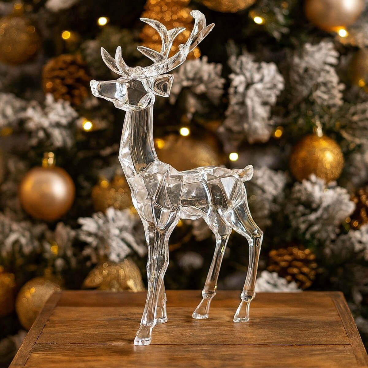 Reno de Acrilico Deco Navidad 