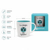 Taza en Porcelana 300ml Pelota