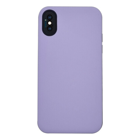 Carcasa Celular Funda Protector TPU Case Silicona Para iPhone X/XS Variante Color Lila