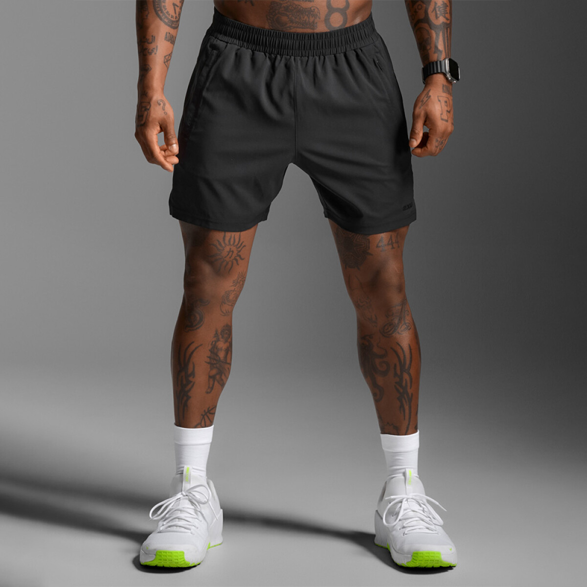 Short Training Motion 5.5 Inch Short Hombre - Black/black 