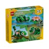 Bloques para armar Lego Creator Tortuga con flor de Nenufar 124 pcs 7+ Bloques Para Armar Lego Creator Tortuga Con Flor De Nenufar 124 Pcs 7+