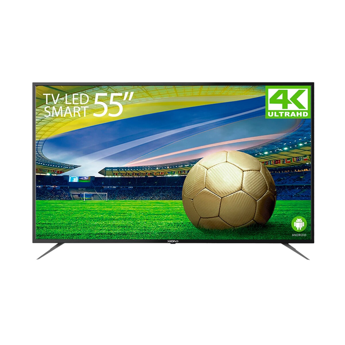 Smart Tv Led Xion 55' 4k Uhd Android Sintonizador Digital Isdbt 