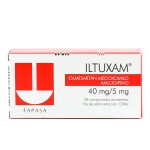 ILTUXAM 40 MG./ 5 MG. CJ X 28 COMP. REC. única
