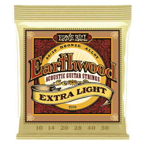 Encordado Folk Ernie Ball Earthwood 80 20 Ex L 010 Encordado Folk Ernie Ball Earthwood 80 20 Ex L 010