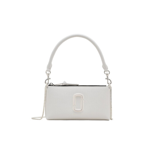 MARC JACOBS - THE SNAPSHOT DTM CONVERTIBLE SHOULDER BAG Blanco