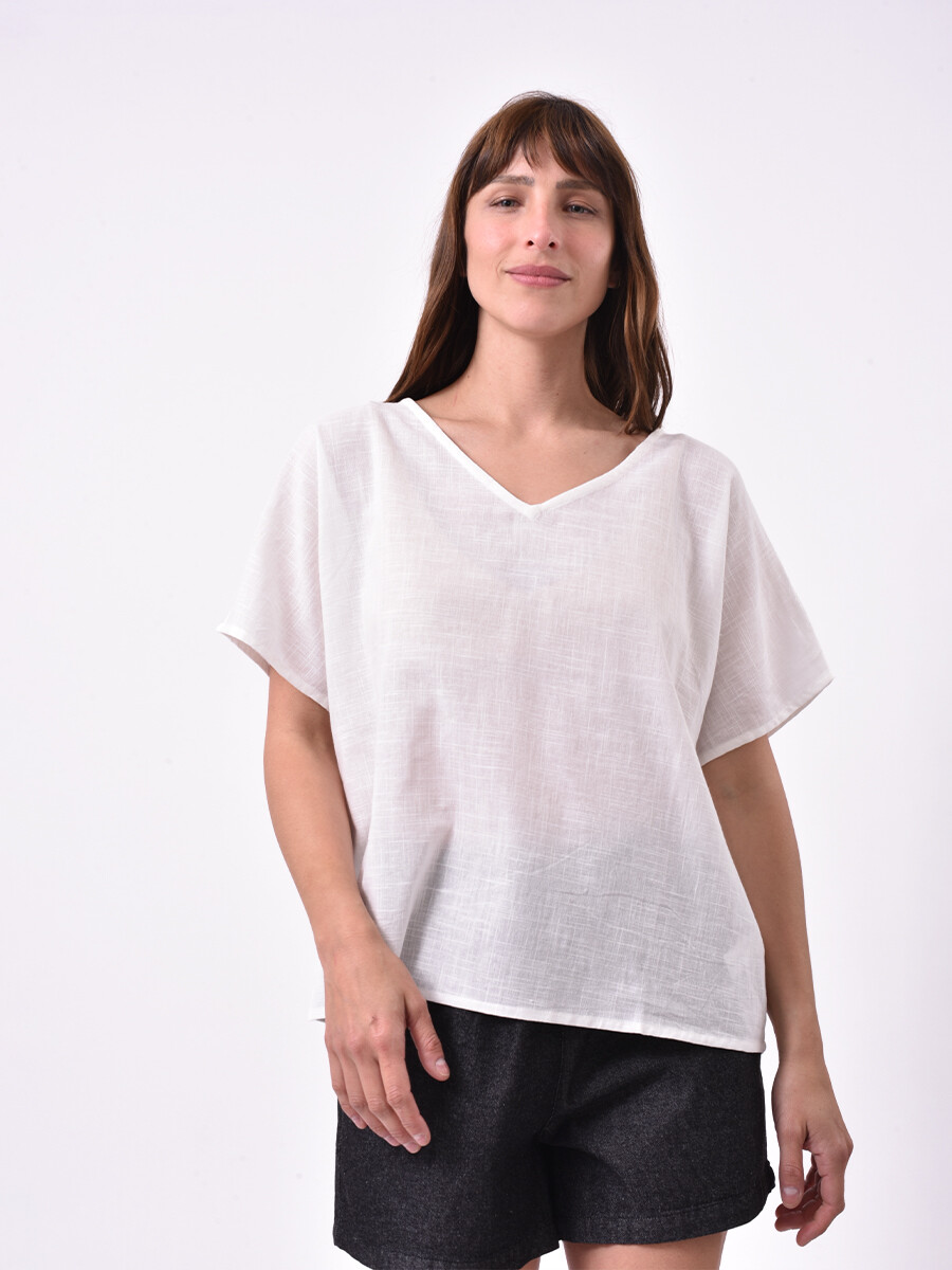 BLUSA COTI - OFF WHITE 