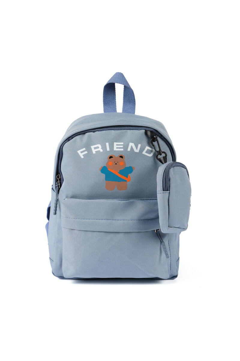 Mochila Friend Denim