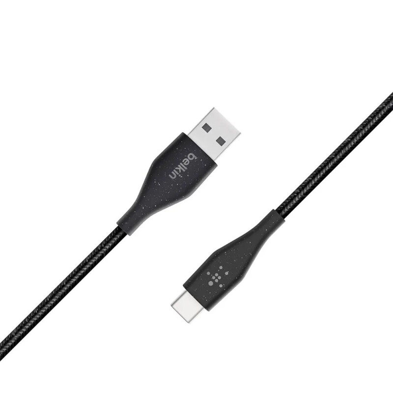 Cable de carga Belkin USB-A a USB-C 1.2mt Negro DuraTek Cable de carga Belkin USB-A a USB-C 1.2mt Negro DuraTek