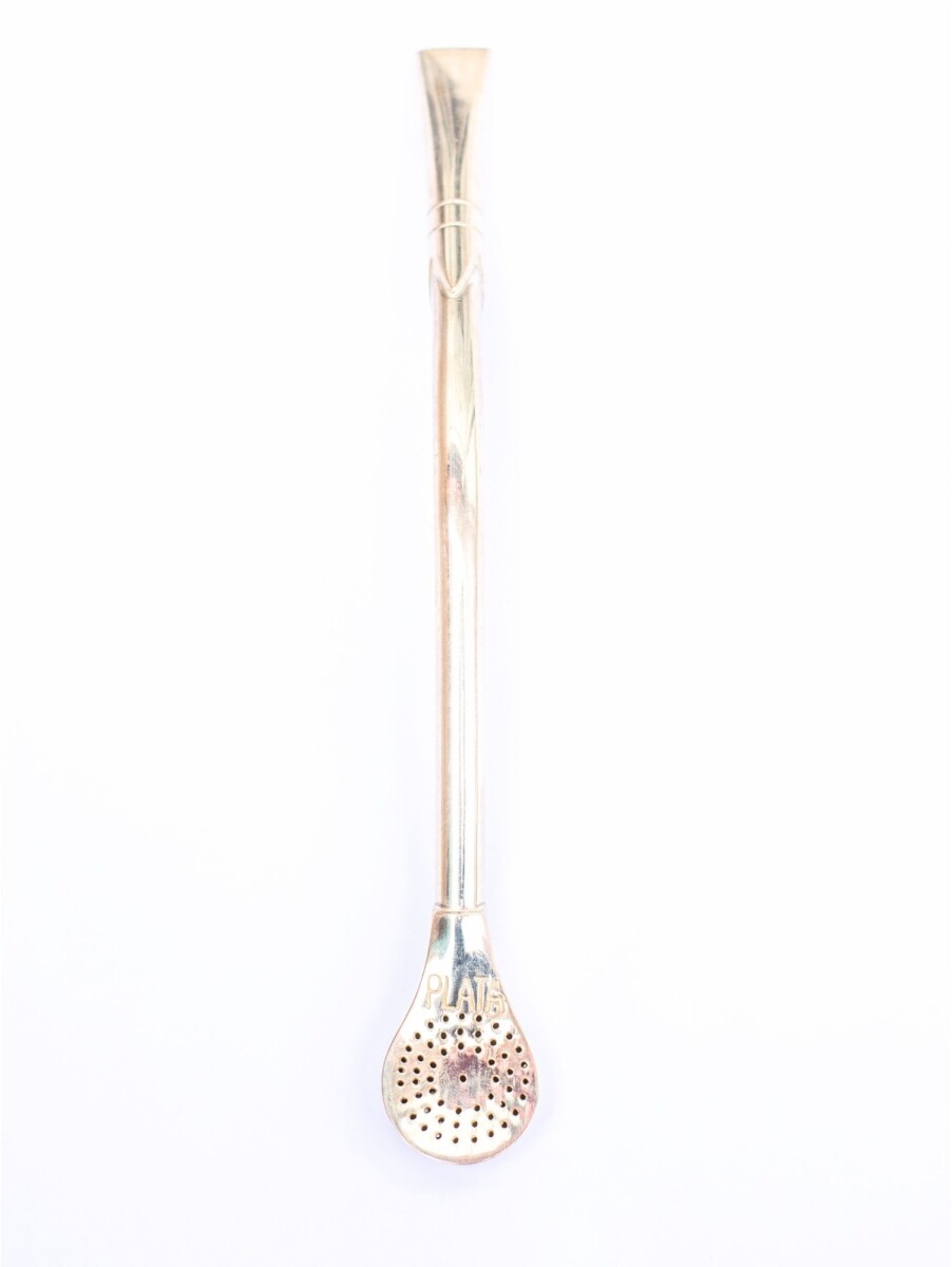 Bombilla De Plata y Oro - s24 