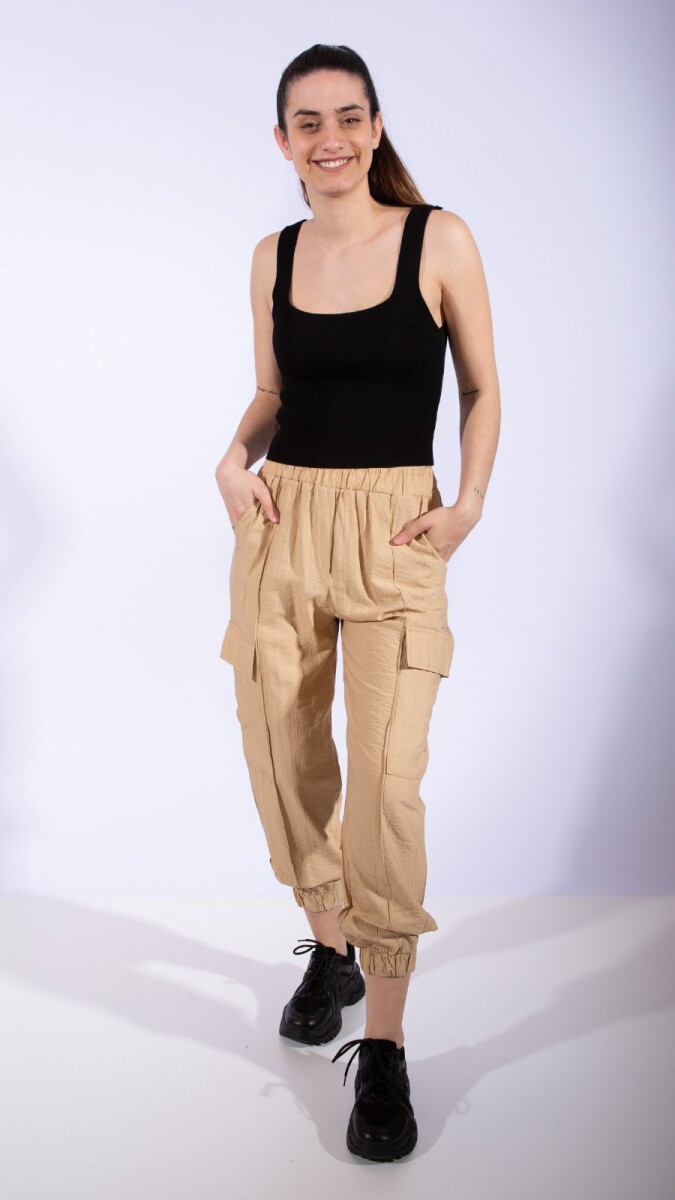 Pantalón Caro - Beige 