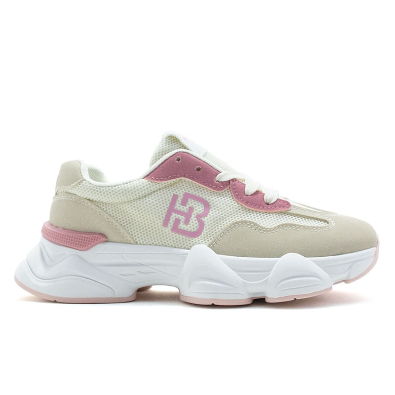Calzado deportivos - The Brooklyn Haus - TBH Champion Deportivo de Mujer - YJ03W Beige-rosado