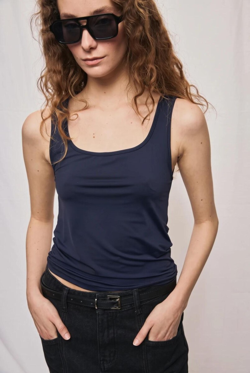 MUSCULOSA D.CASSIN MISTIC BAS - AZUL 