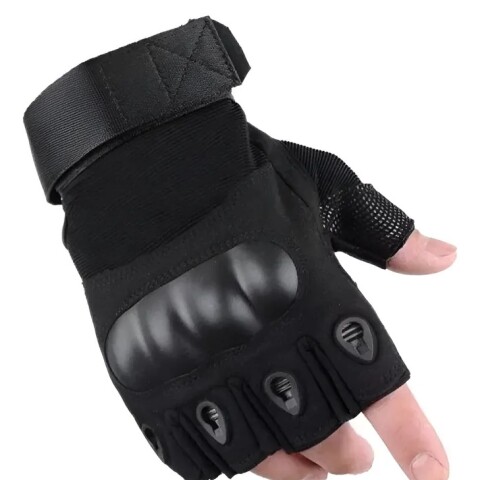 Guantes Tácticos Para Airsoft Gym Caza negro
