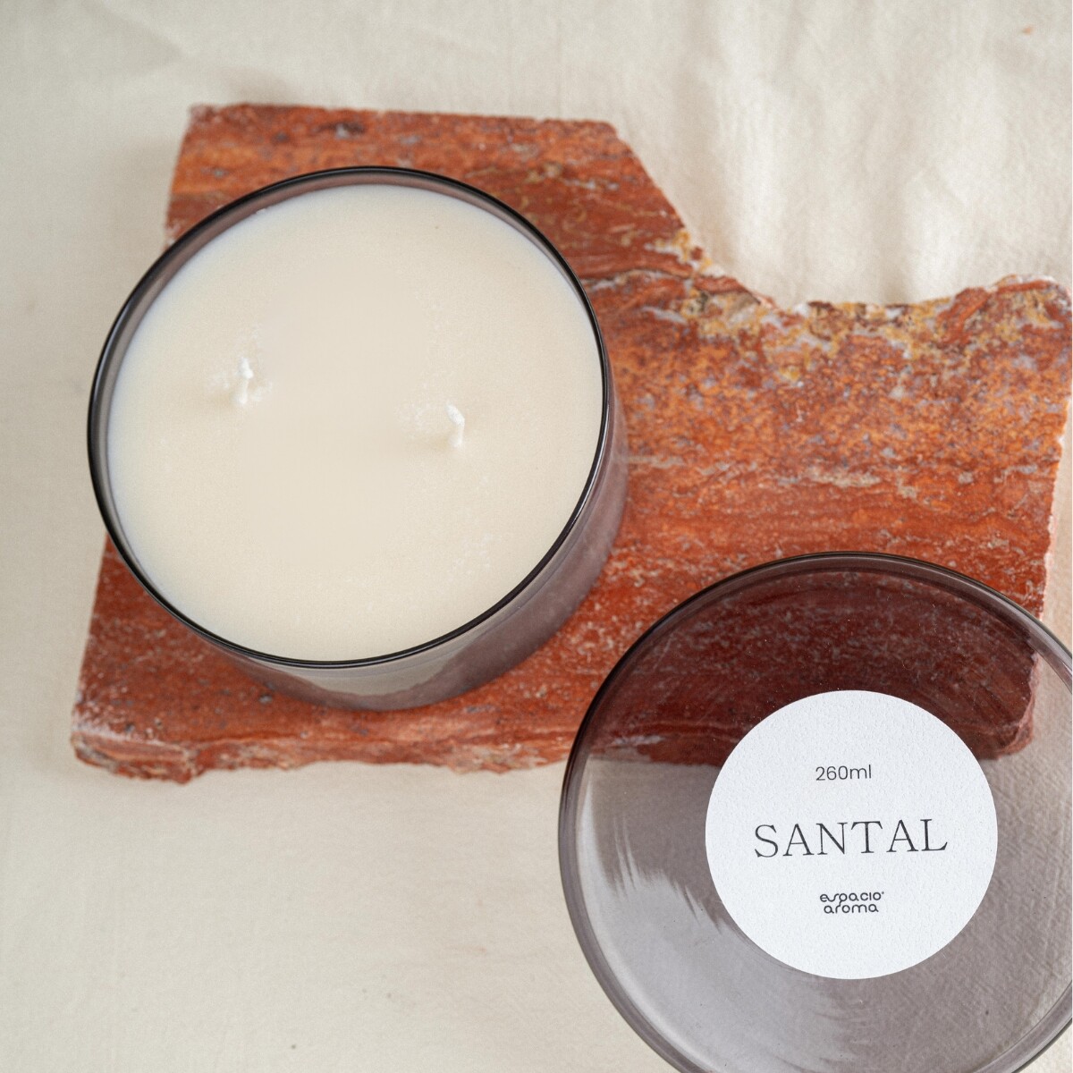 Vela de Soja Aesthetic 260ml - Santal 