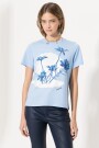 REMERA CAMILLE Celeste