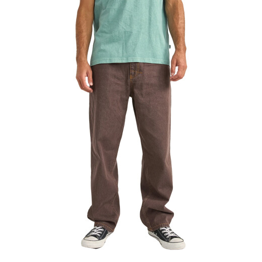 Pantalon Rhythm Chile Denim - Marrón Pantalon Rhythm Chile Denim - Marrón