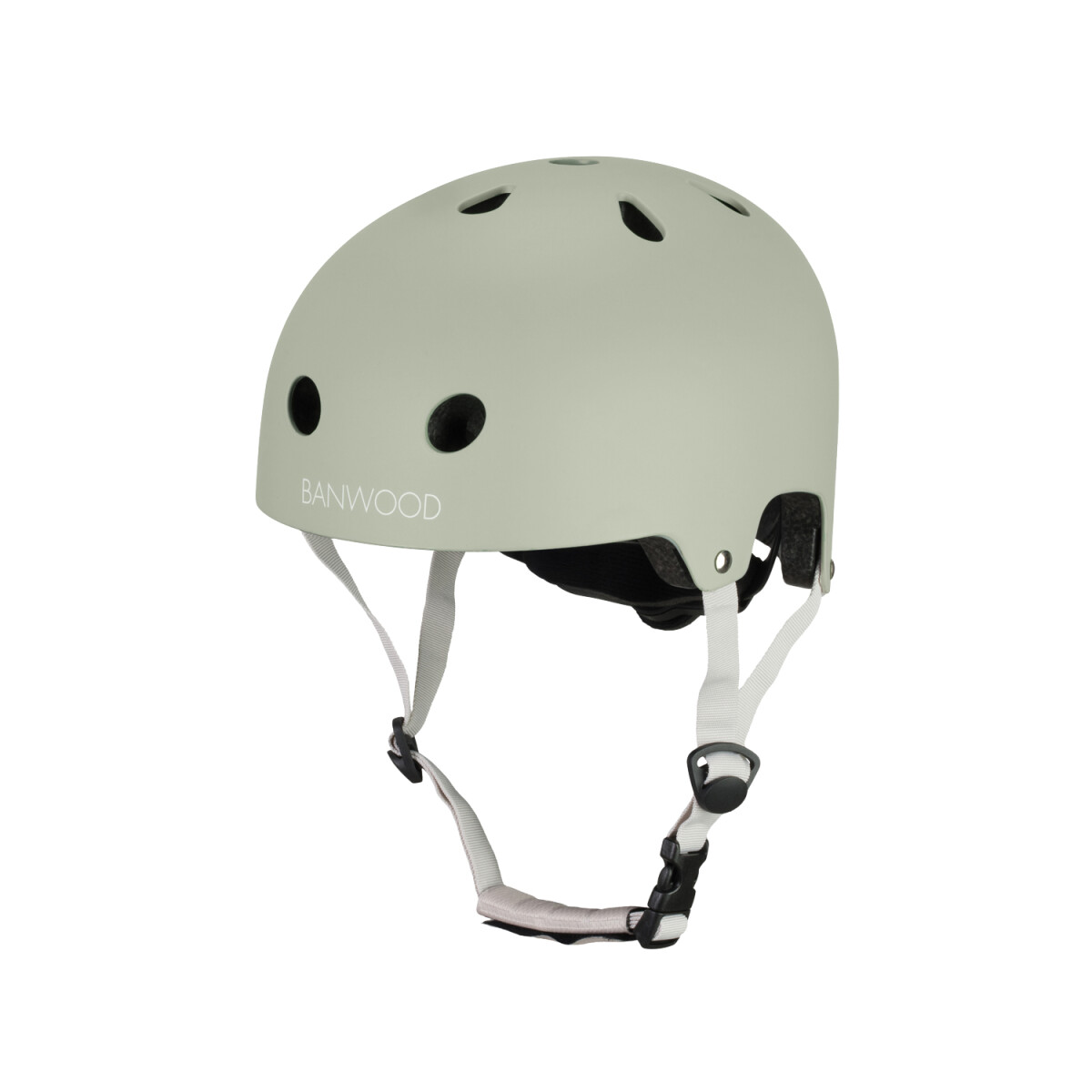 BW-HELMET-ECO - Casco Para Niños Eco Banwood - Olive Talle S 