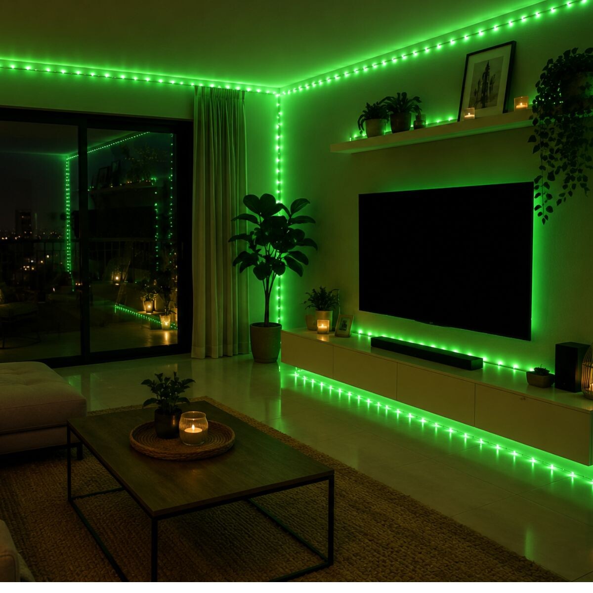 Tira de Luces Led - Verde 
