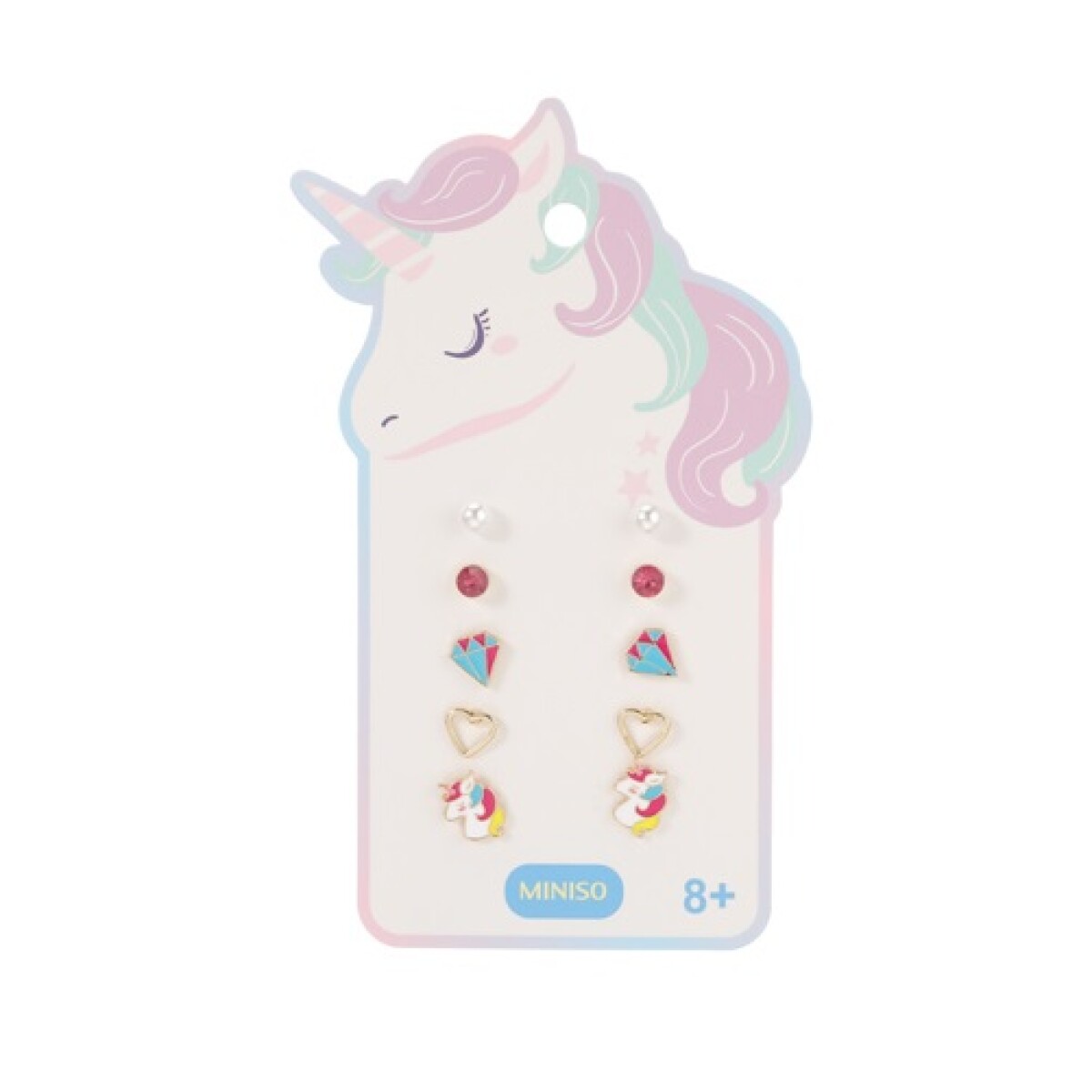 Caravanas unicornio 5pcs - diseño 2 