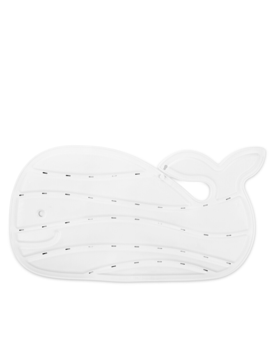Alfombra antideslizante para baño, blanca 