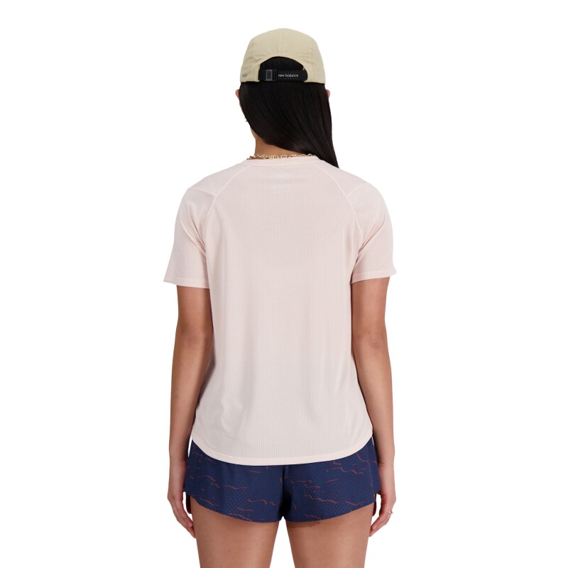Remera New Balance de Dama - WT41253QPH PINK