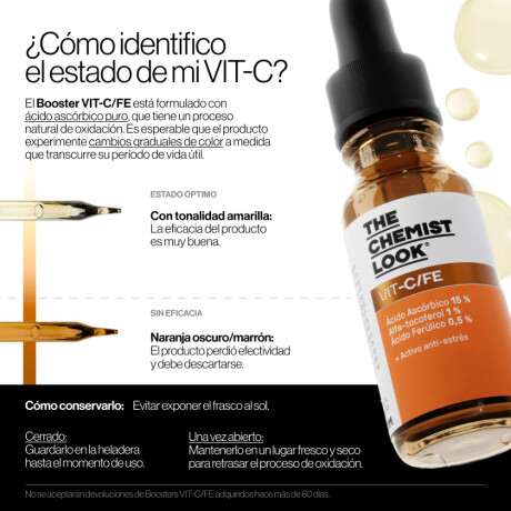 Sérum The Chemist Look Booster Vit-C/Fe Glutation 15ml Sérum The Chemist Look Booster Vit-C/Fe Glutation 15ml