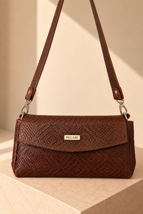 Cartera Bea Chocolate bitono