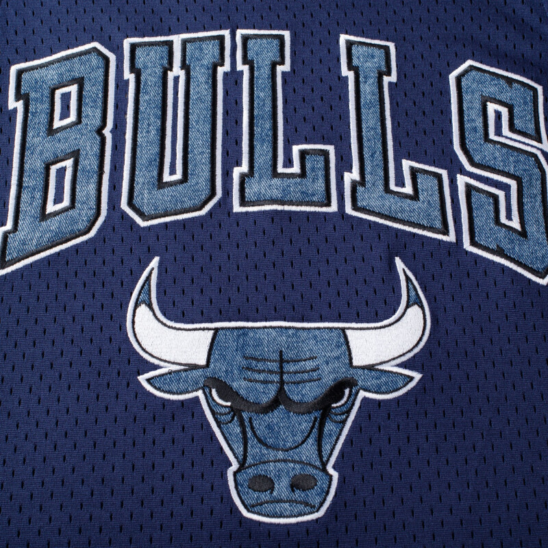CAMISETA SIN MANGAS NBA BULLS SLAM DENIM HOMBRE NBATT526102-NV1 Azul