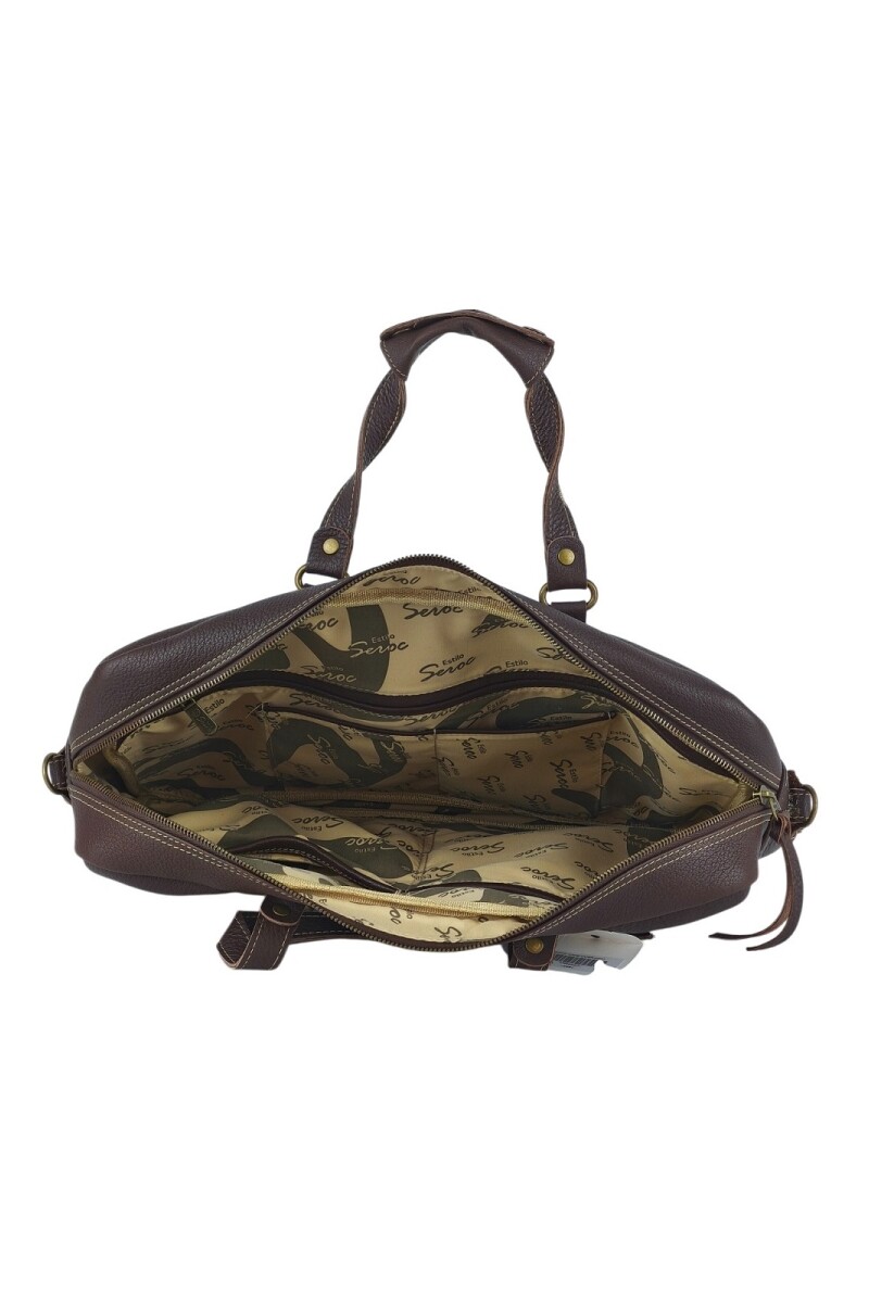 Portafolio porta notebook Marrón