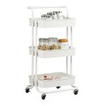 CARRITO ORGANIZADOR MULTIUSO CON RUEDAS - 3 NIVELES CARRITO ORGANIZADOR MULTIUSO CON RUEDAS - 3 NIVELES