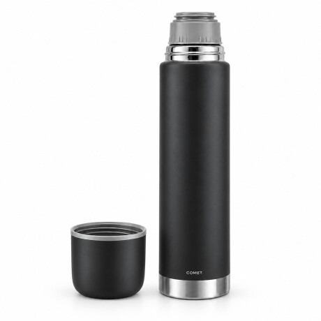 Termo Bala Acero Inoxidable 750Ml Mantiene Frío Calor Comet Negro