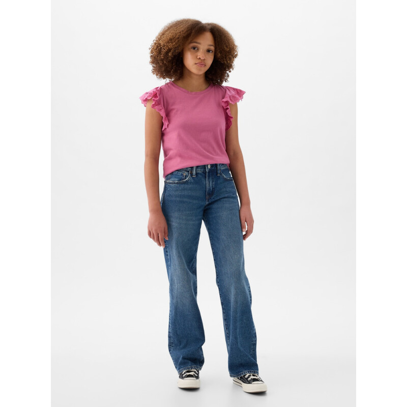 SS K2W EYELET TOP PINK RASPBERRY 279