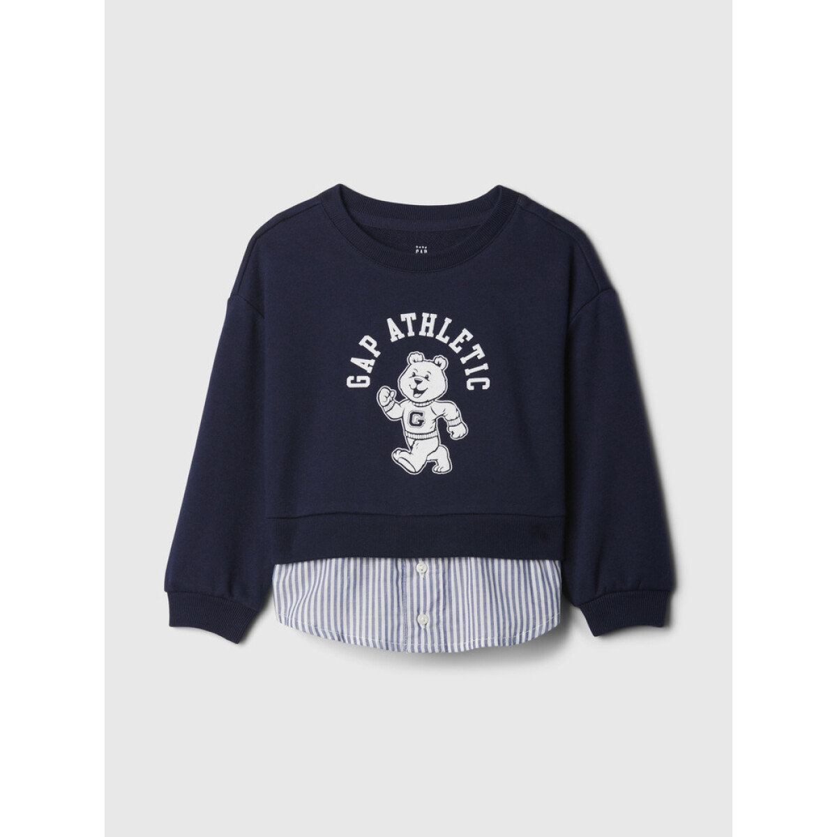 IE K2W SHIRT MIX CREW - NAVY UNIFORM 