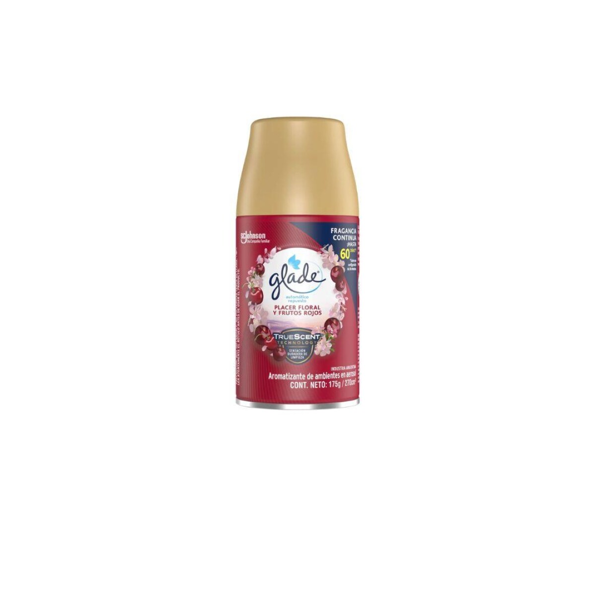REPUESTO AROMATIZADOR GLADE AUTOM. MANZANA CANELA, 175G 