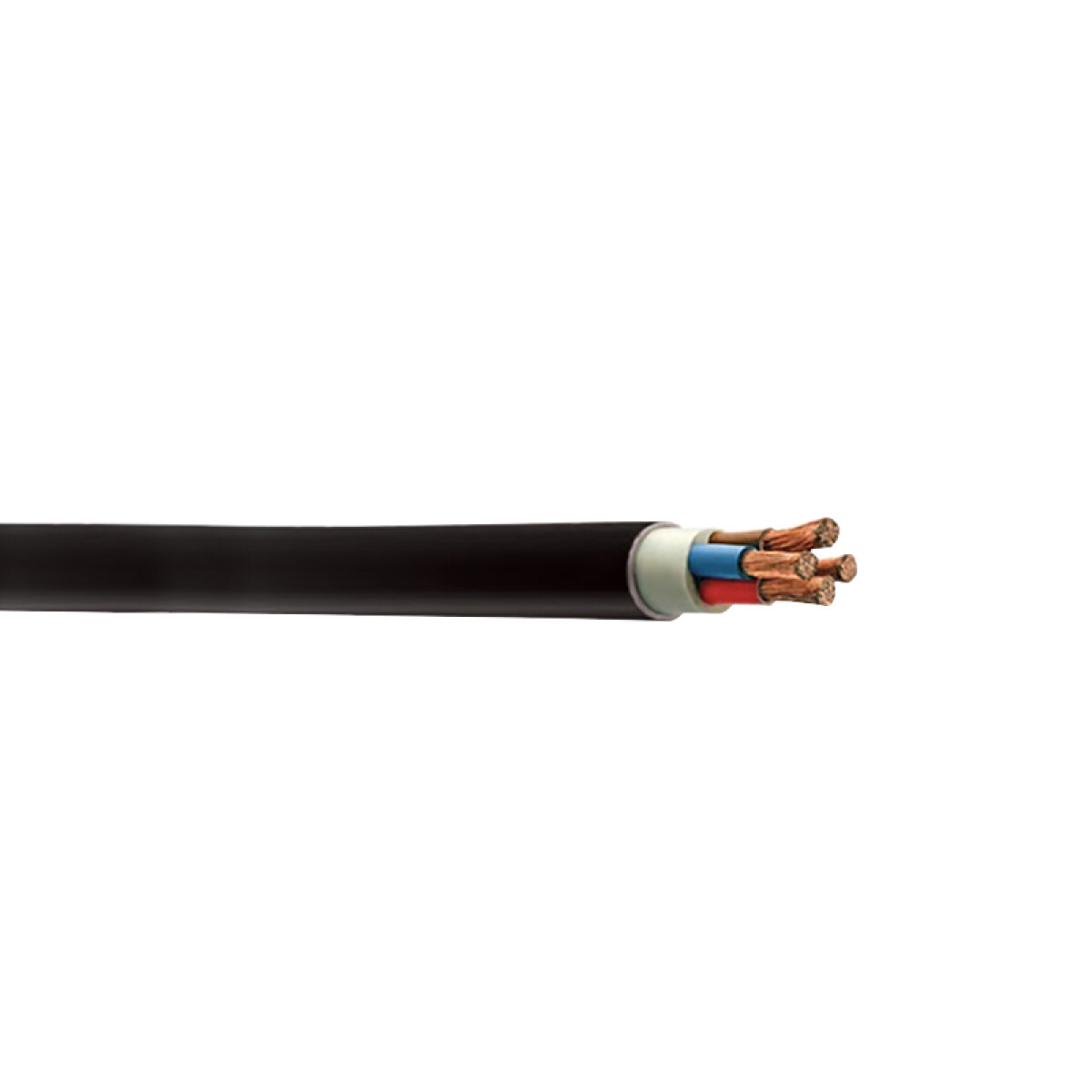 Cable de cobre XLPE negro 4x16mm² - Funsa - N05416 