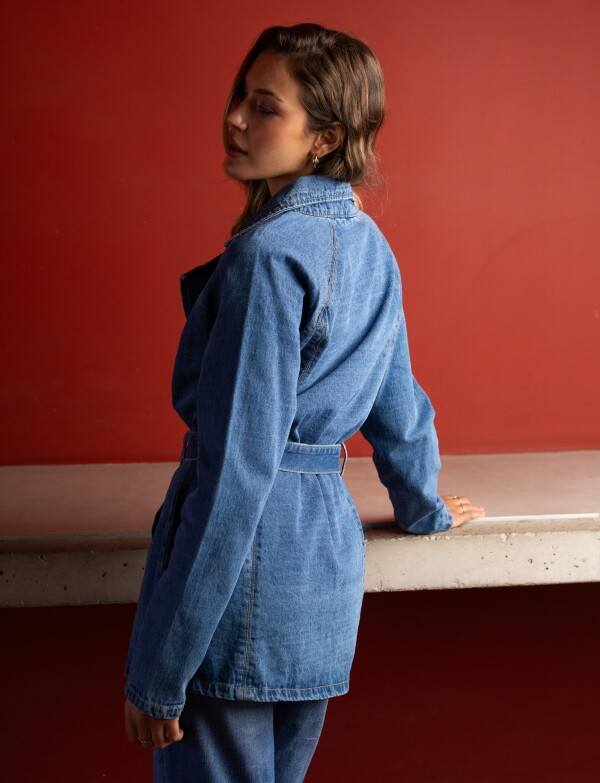 Chaqueta Jean Larga JEAN