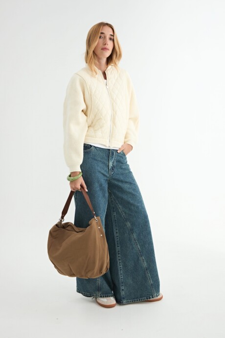 Cartera Filomena Beige