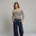 Sweater rayas crudo