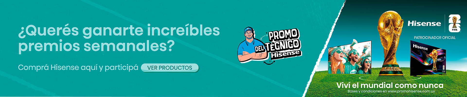 ¡Es hora de cambiar la TV por una Hisense!