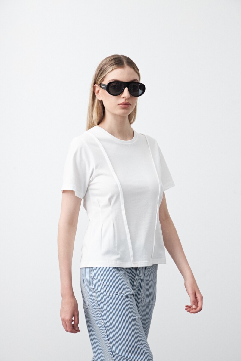 REMERA SHIITAKE Blanco