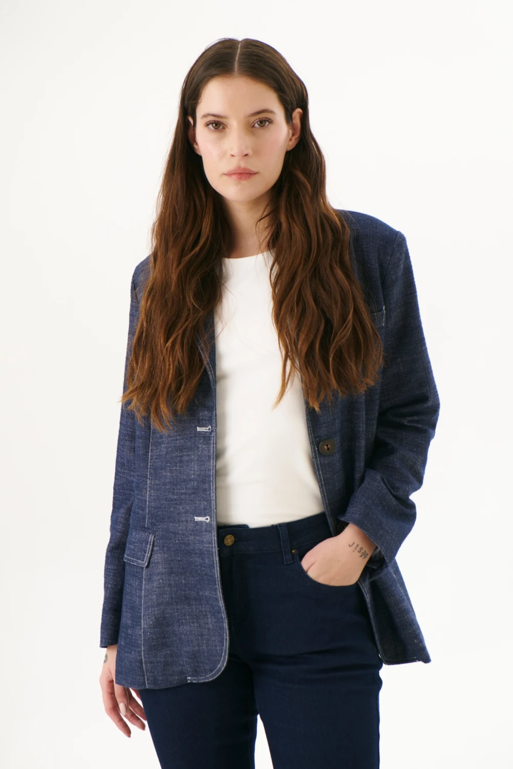 BLAZER JEAN LINO