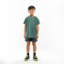 TSHIRT BOYS POLY BORDER-GN VERDE