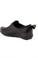 Zapato zipper calado Negro