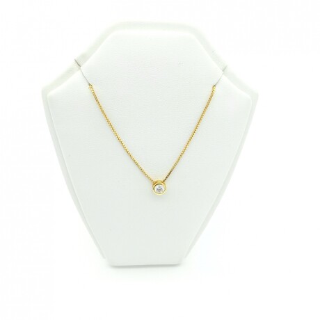 Colgante de plata 925 con baño de oro amarillo y circonias, PUNTO DE LUZ. Colgante de plata 925 con baño de oro amarillo y circonias, PUNTO DE LUZ.