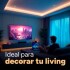 Tira Cinta Luces Led Rgb 5 Metros USB + Control + Bluetooth® Diseño Colores