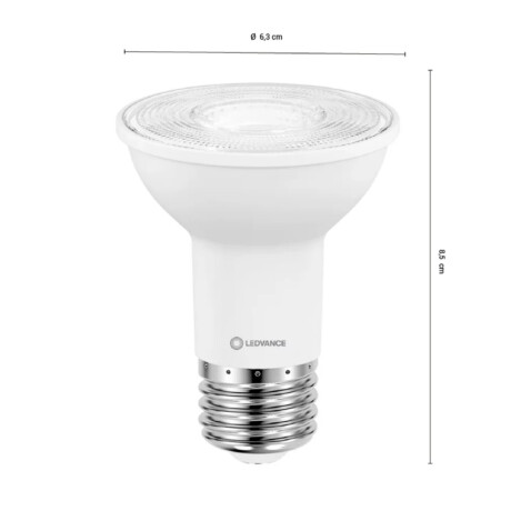 LAMPARA LED LEDVANCE OSRAM PAR20 5.5W Lámpara LED LEDVANCE OSRAM PAR20 5.5W Luz Cálida