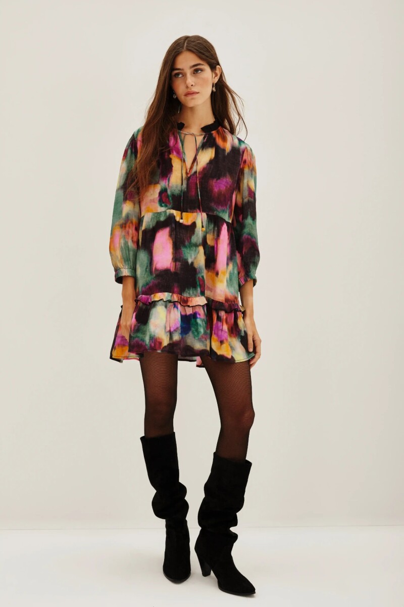 Vestido Chelsea Loom Multicolor