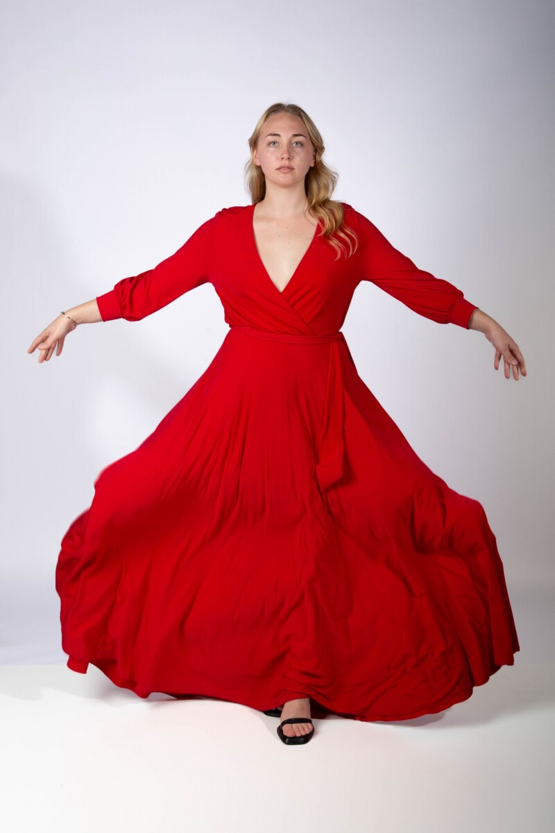 Vestido Atena Rojo