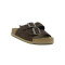 Sandalias Hombre Br Sport Dos Tiras Con Hebillas Cafe